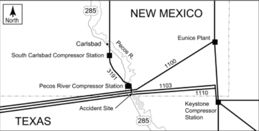 Epng Map.pdf US NATGAS: EPNG Identifies Anomalies on Line 1103 - 01-30-2025 | MNI